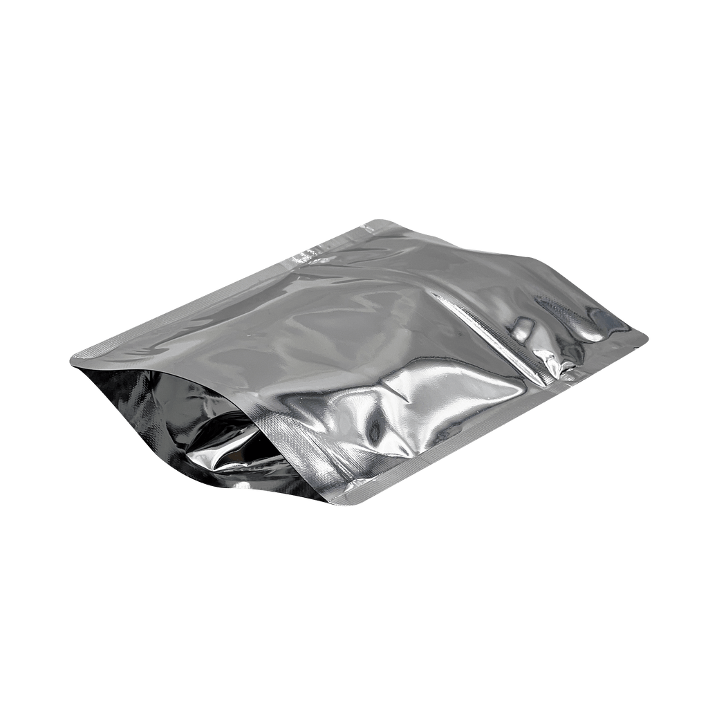 Bag King Child-Resistant Clear Front Wide Mouth Mylar Bag | 1/8th oz
