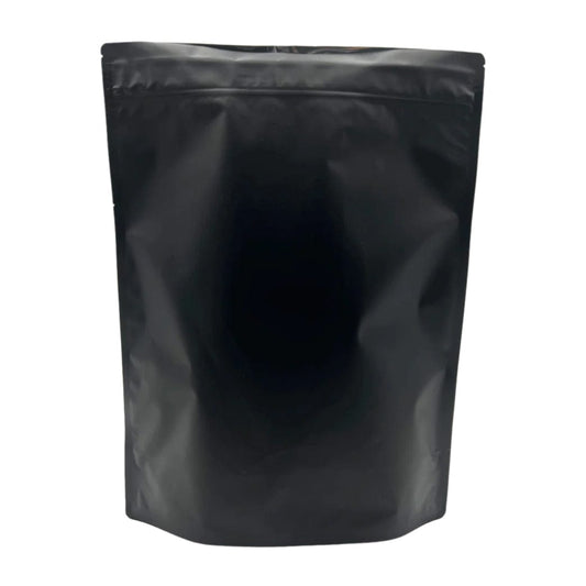 Bag King Child-Resistant Opaque Mylar Bag | 1 lb Matte Black