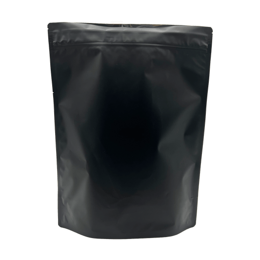 Bag King Child-Resistant Opaque Mylar Bag | 1 lb Matte Black