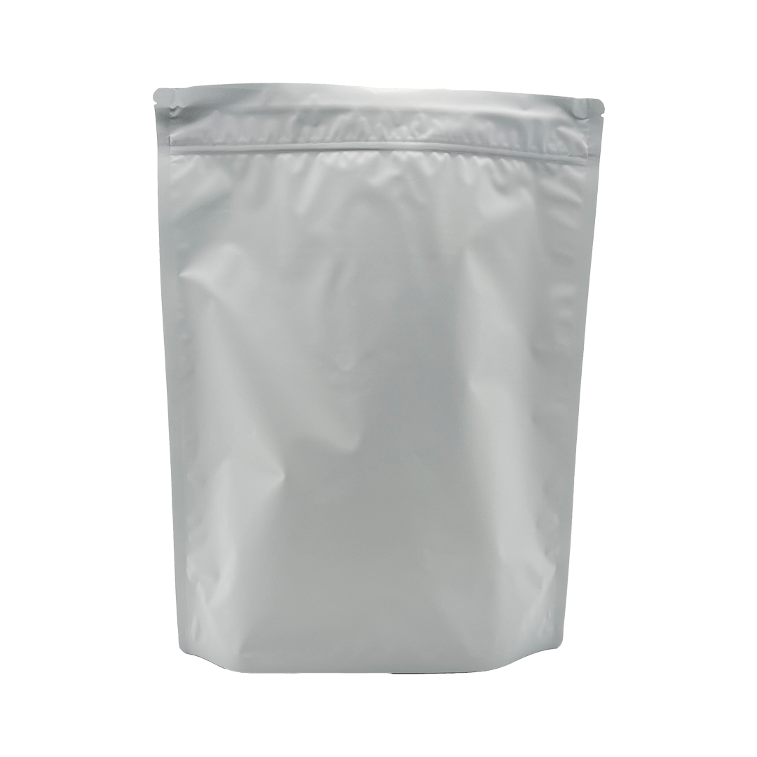 Bag King Child-Resistant Opaque Mylar Bag | 1 lb Matte White