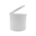 Bag King Child-Resistant Pop Top Bottle | 90 dram White