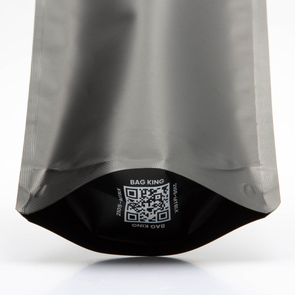 Bag King Child Resistant Tamper Evident Stand Up Pouch (7.5 x 3.5 in)