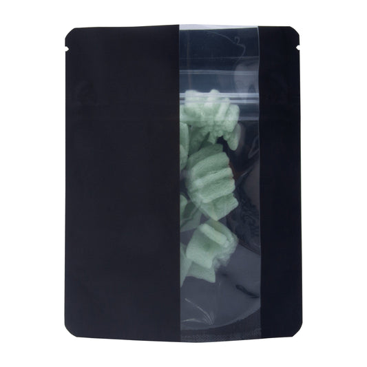 Bag King Child-Resistant Vertical Window Mylar Bag | 1/4 oz