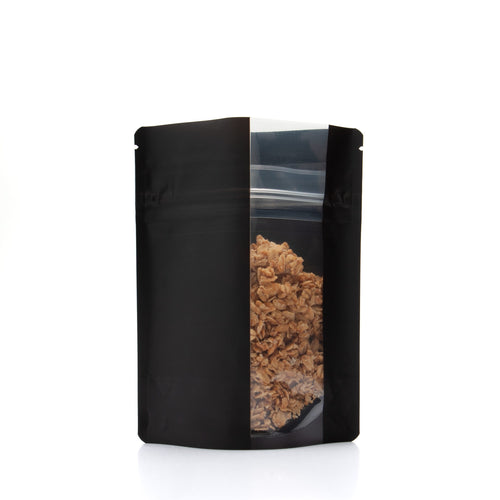 Bag King Child-Resistant Vertical Window Mylar Bag | 1/4 oz