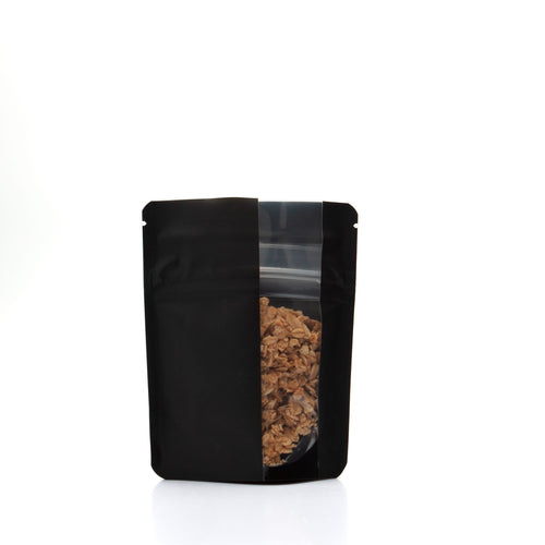Bag King Child-Resistant Vertical Window Mylar Bag | 1/8th oz
