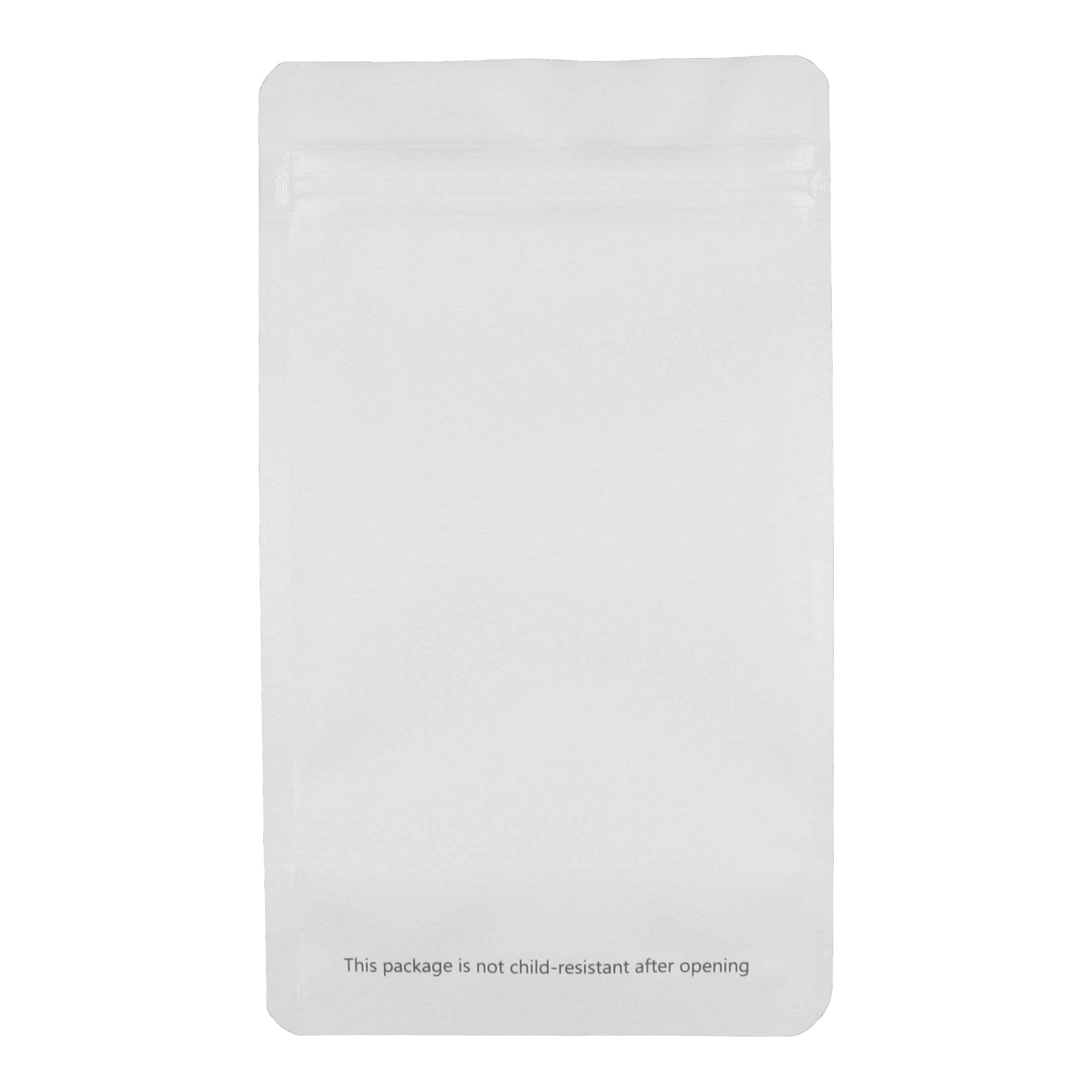 Bag King Clear Front Mylar Bag (1/4th oz) Matte White / Single Unit