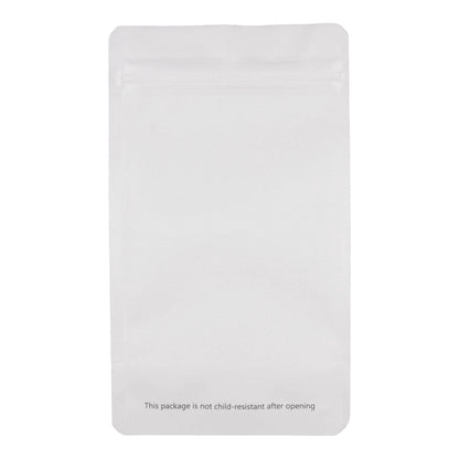 Bag King Clear Front Mylar Bag (1/4th oz) Matte White / Single Unit