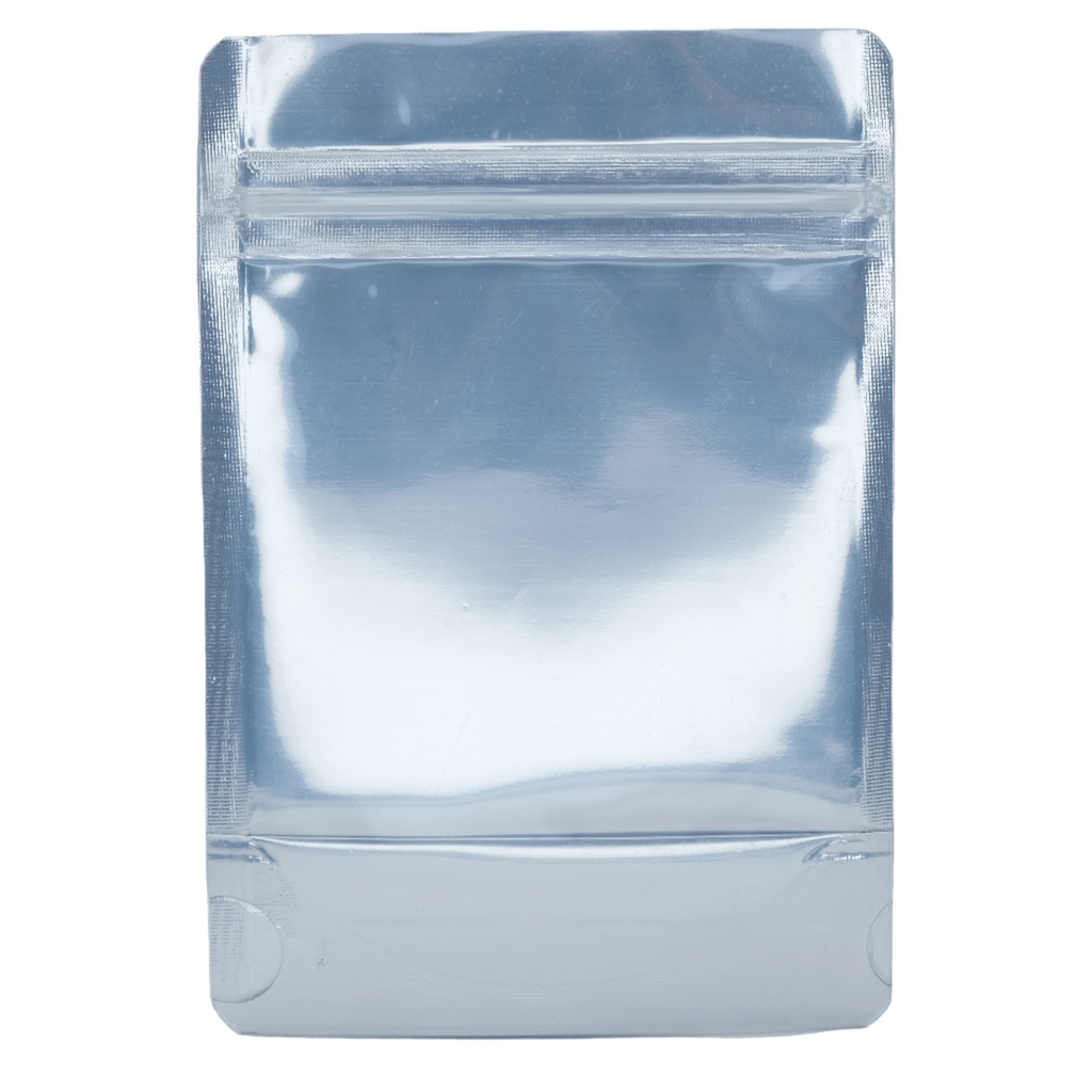 Bag King Clear Front Mylar Bag | 1/8 oz Chrome / Single Unit