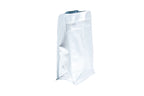 Bag King Flat Bottom Coffee Bag 12oz. (5"x8"x3") Silver