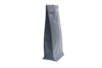 Bag King Flat Bottom Coffee Bag 2lb. (5.35"x12.5"x3.875") Black