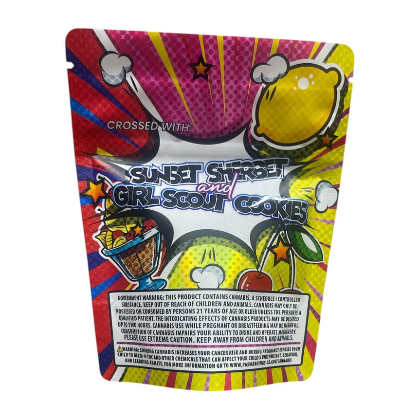 Lemon Cherry Gelato Mylar Bag | 1/8 oz Smell Proof
