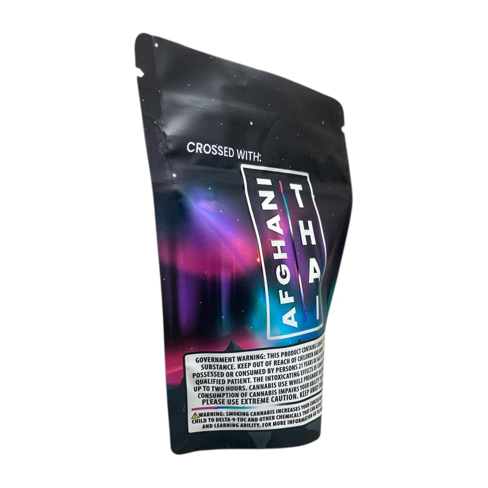 Bag King Northern Lights Strain Child-Resistant Mylar Bag | 1/8 oz