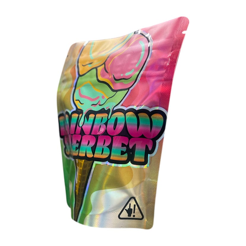 Bag King Rainbow Sherbet Strain Mylar Bag | 1/8 oz (3.5g)