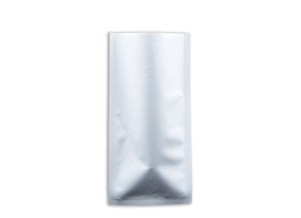 Bag King Single Use Heat Seal Mylar Bag | Pack of 100 Matte White / Single Unit (Less Than Box Qty)