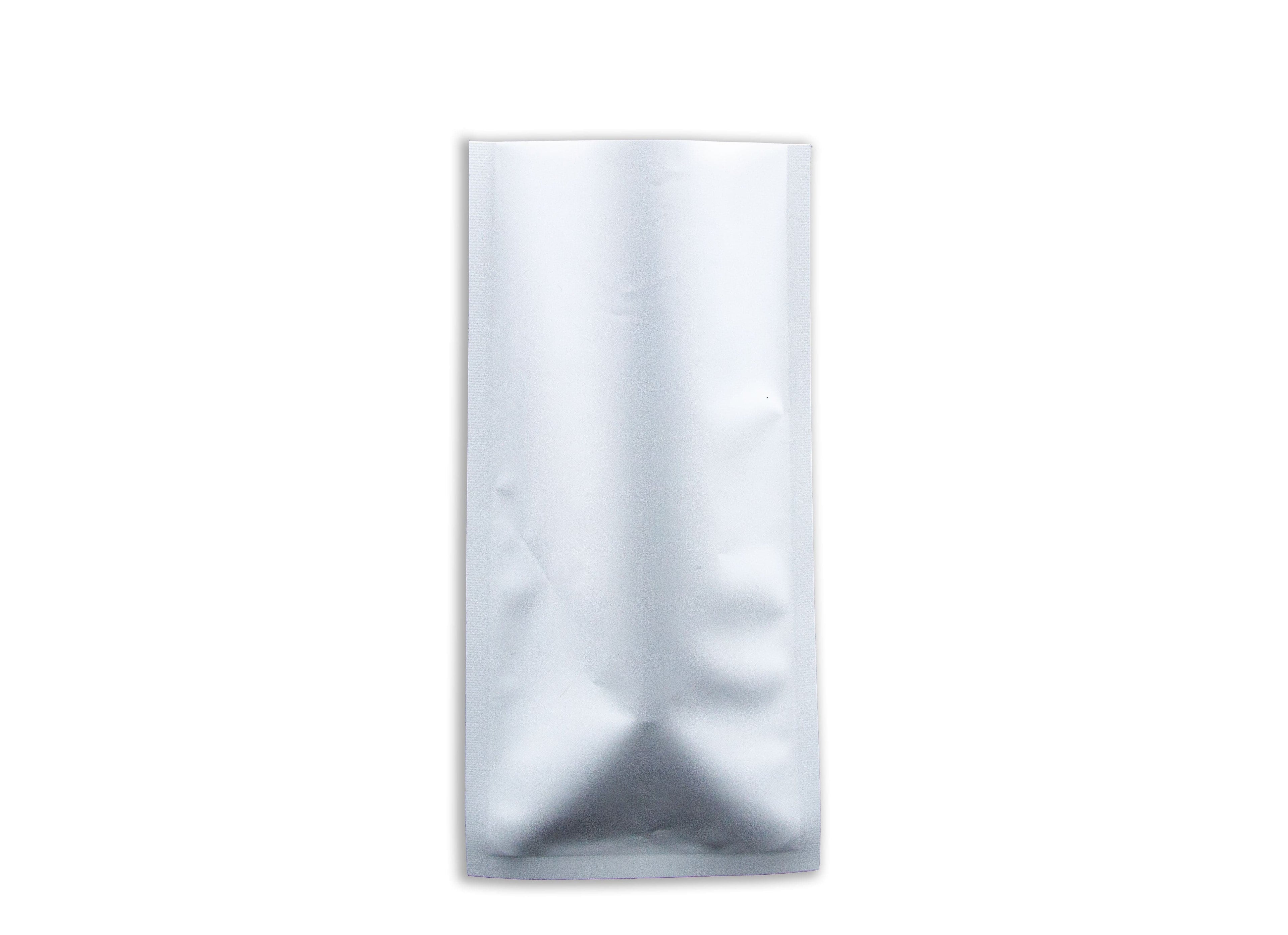 Bag King Single Use Heat Seal Mylar Bag | Pack of 100 Matte White / Single Unit (Less Than Box Qty)