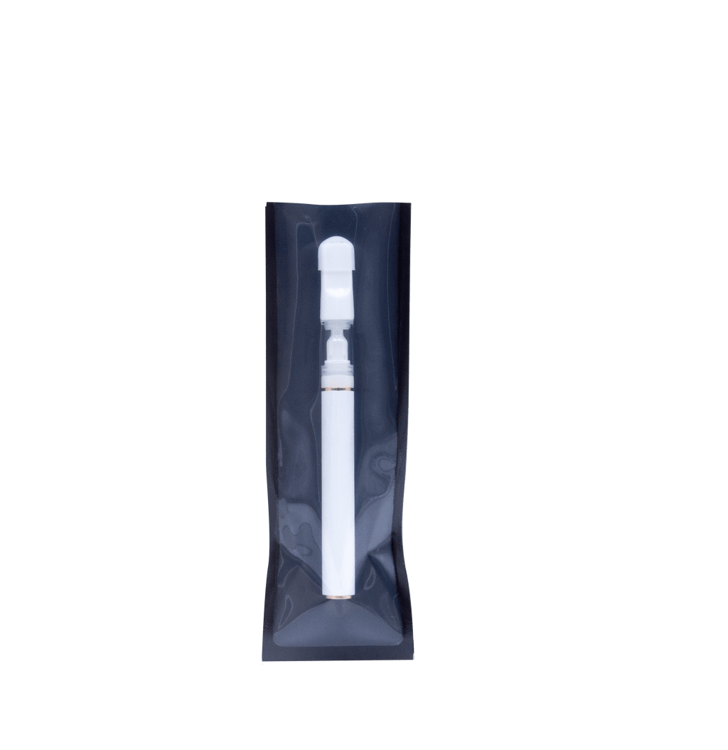 Bag King Single Use Heat Seal Mylar Bag | Pack of 50 Matte Black / Clear / Pack of 50