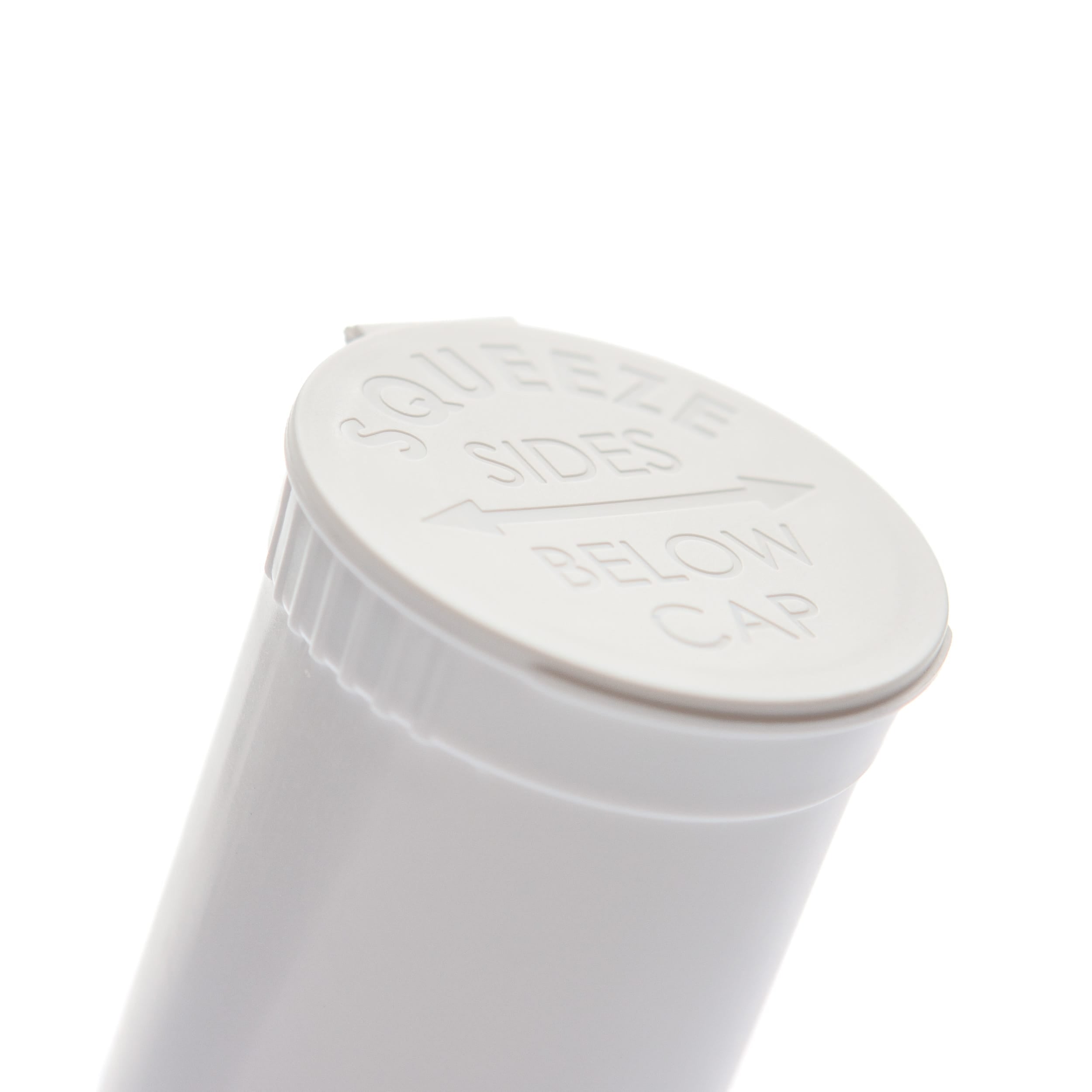 Child-Resistant 19 Dram Pop Top Bottle