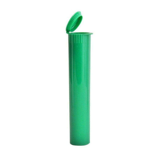 Clearance Squeeze Top Child-Resistant Pre-Roll Tube | 94mm Green / Box of 1000 (Bulk Pricing)