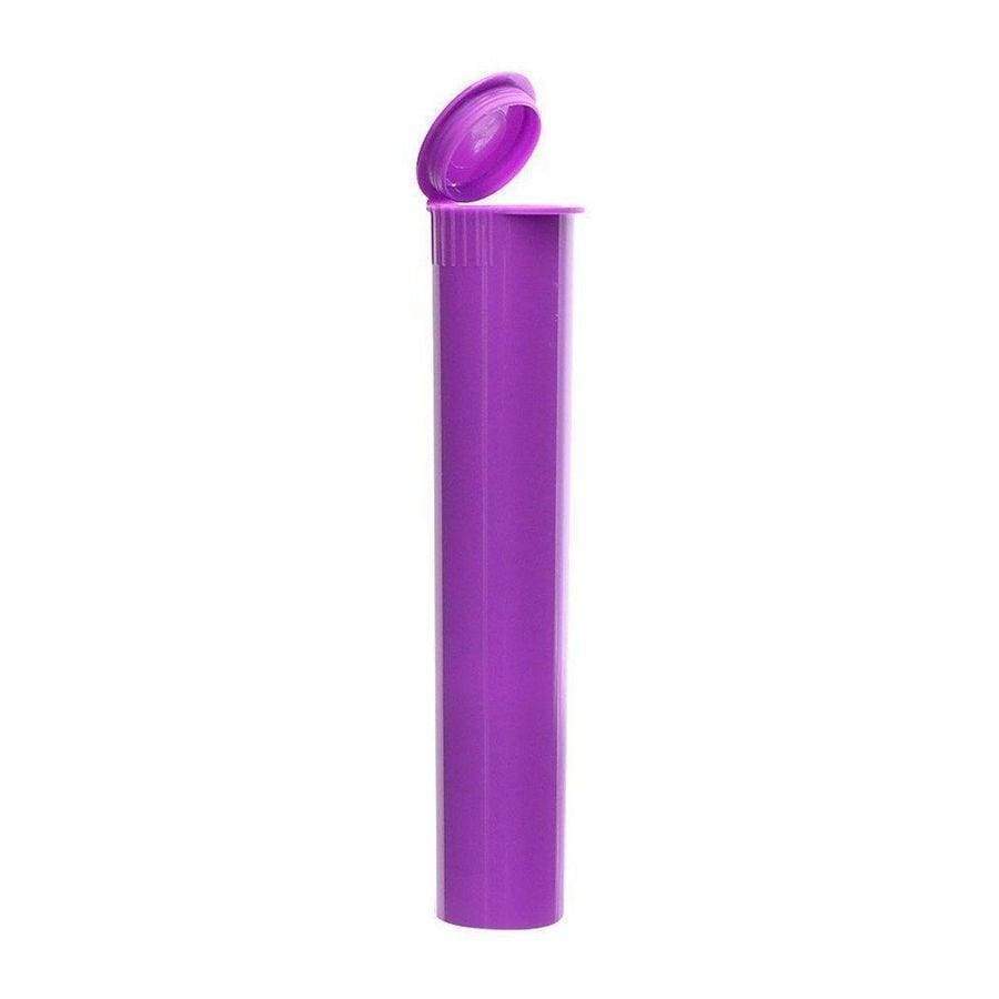 Clearance Squeeze Top Child-Resistant Pre-Roll Tube | 94mm Purple / Box of 1000 (Bulk Pricing)