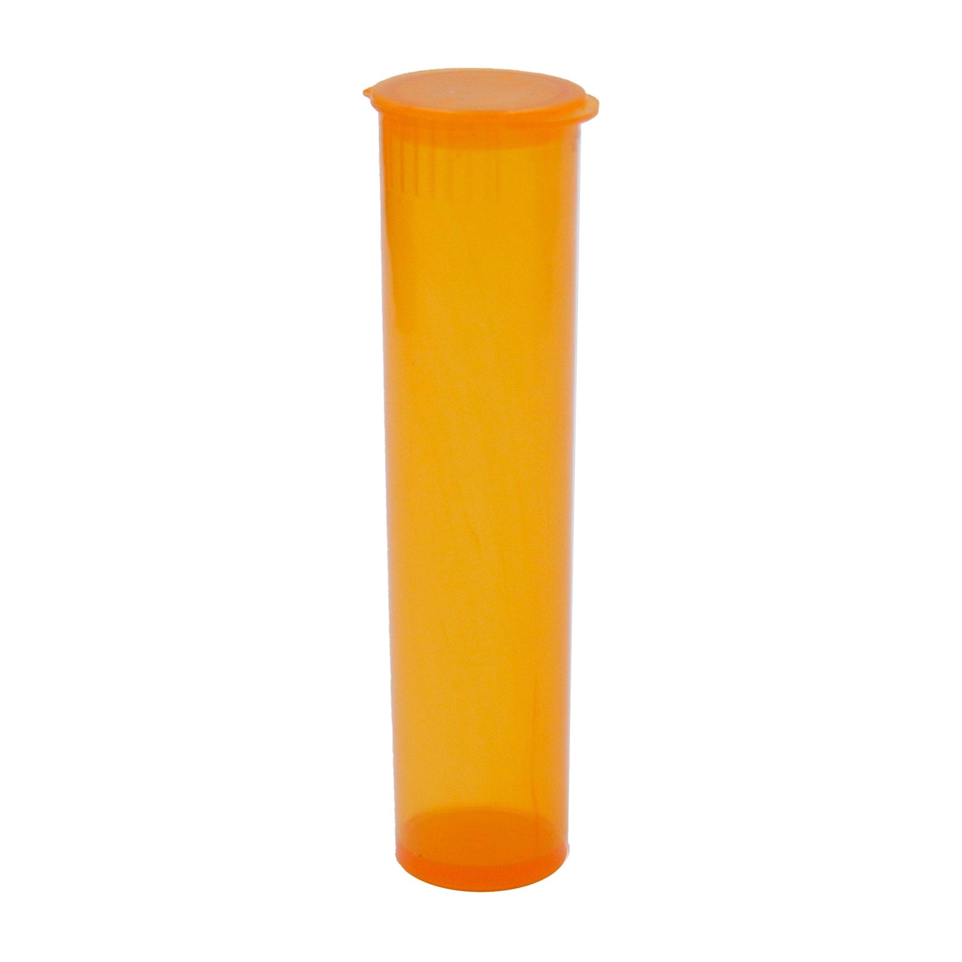 Clearance Translucent Squeeze Top Child-Resistant Pre-Roll Tube | 116 mm
