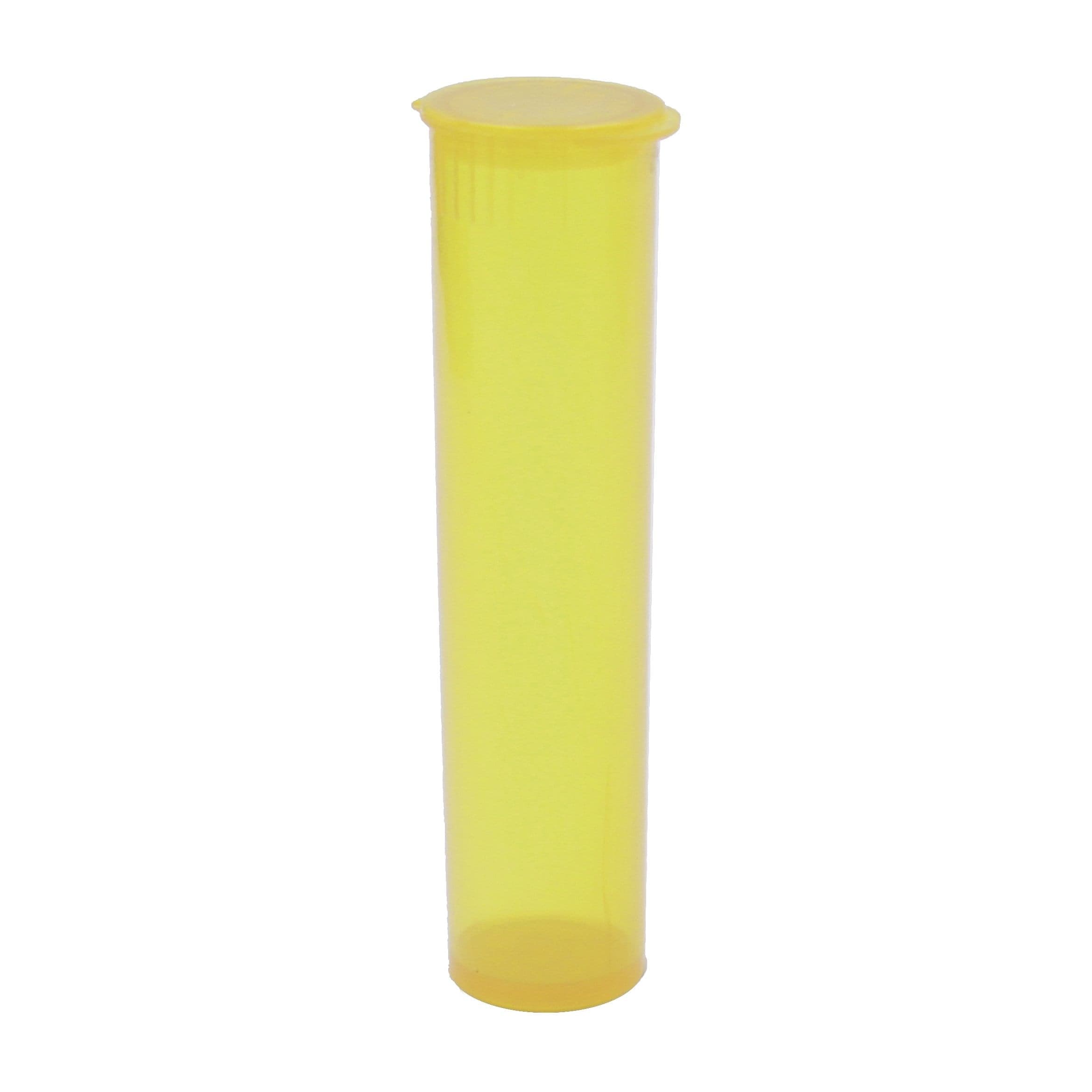 Clearance Translucent Squeeze Top Child-Resistant Pre-Roll Tube | 78 mm