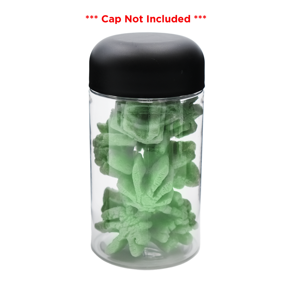 eBottles 60 Dram PET Child-Resistant Straight Sided Jar 53/400