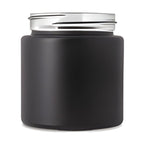 eBottles Frosted Glass Child-Resistant Straight Sided Jar | 30 dram Matte Black