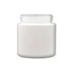 eBottles Frosted Glass Child-Resistant Straight Sided Jar | 30 dram Matte White