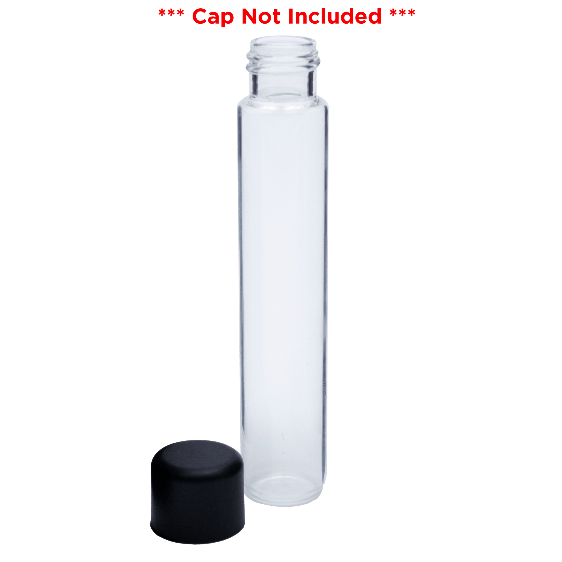 eBottles Glass J-Tube Child Resistant Tube (116mm / 12mm)