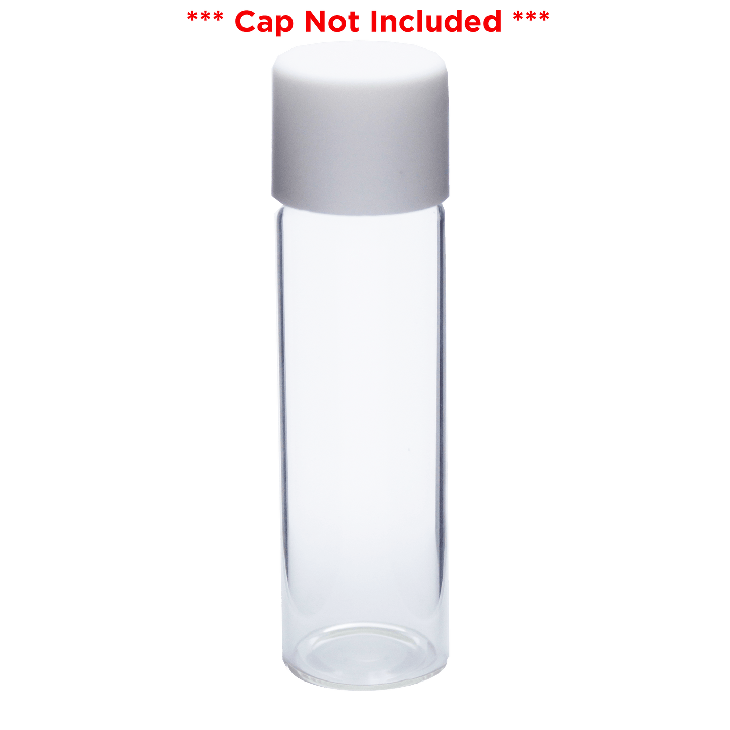 eBottles Glass J-Tube Child Resistant Tube (3.1")