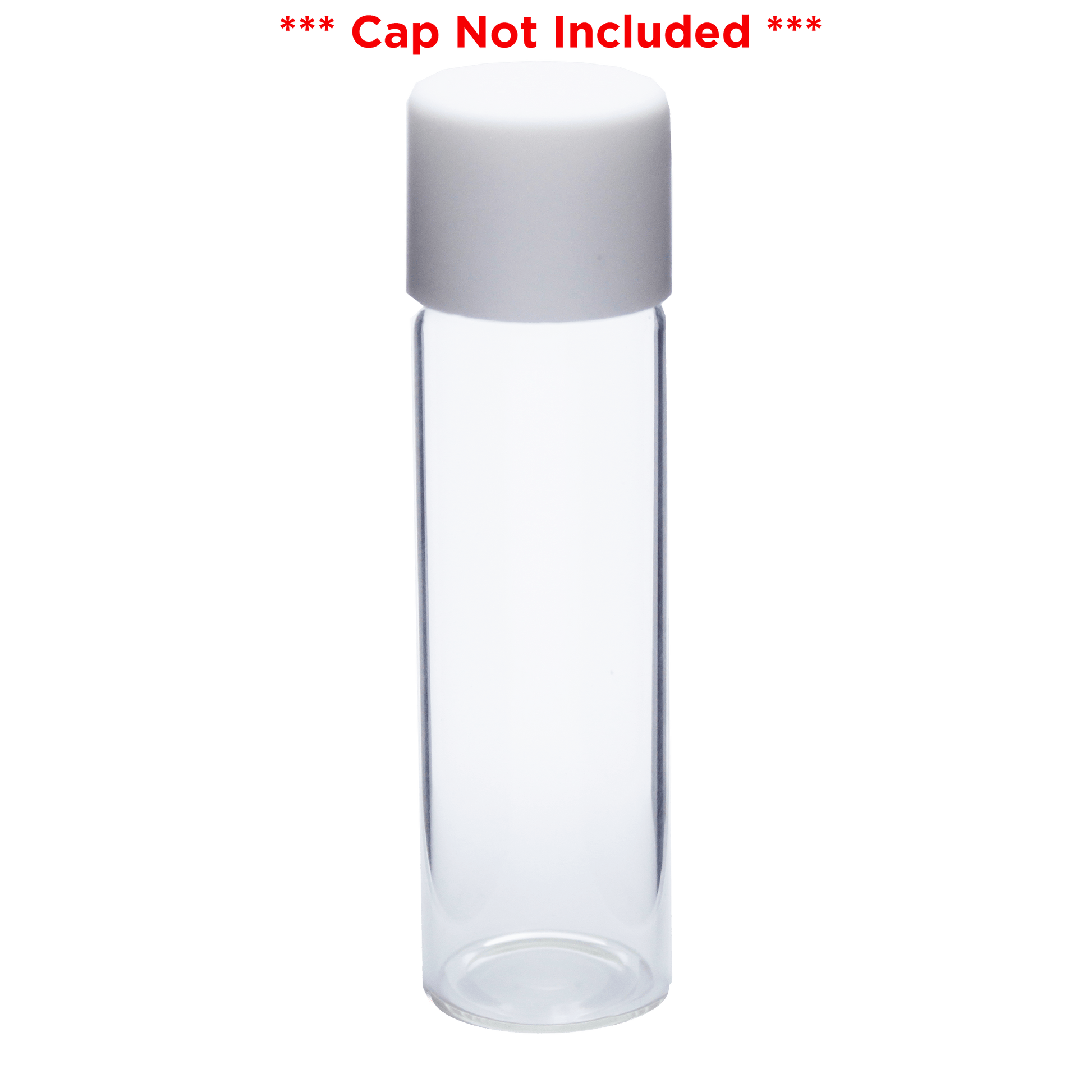 eBottles Glass J-Tube Child Resistant Tube (3.1")