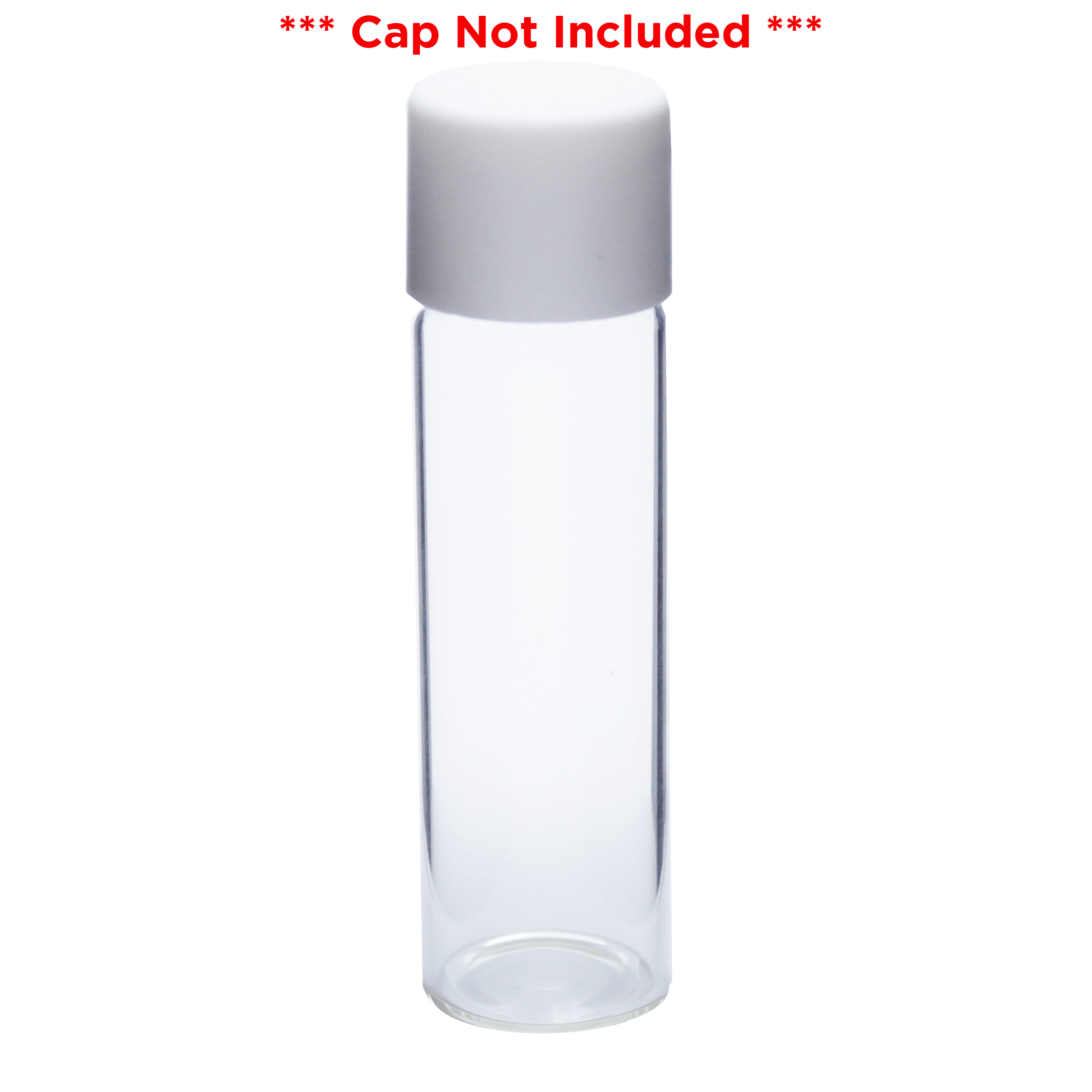 eBottles Glass J-Tube Child Resistant Tube (3.1")