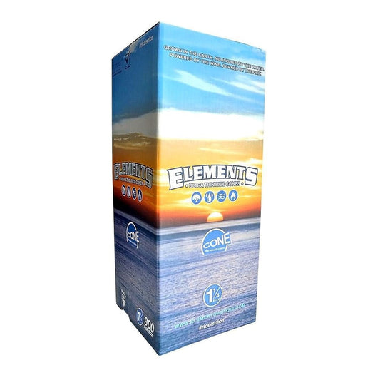 Elements 1 1/4 Size Ultra-Thin Rice Pre-Rolls (84mm / 26mm filter) | Box of 900