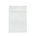 Foil Laminated Zipper Bag White