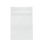 Foil Laminated Zipper Bag White