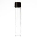 Grand Puff™ 115mm Glass Pre-Roll Tube with Matching Cap Single Unit (Less Than Box Qty) / Matte Black