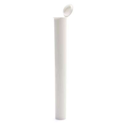 Grand Puff™ 150mm Pop Top Child Resistant Tubes Single Unit (Less Than Box Qty) / White