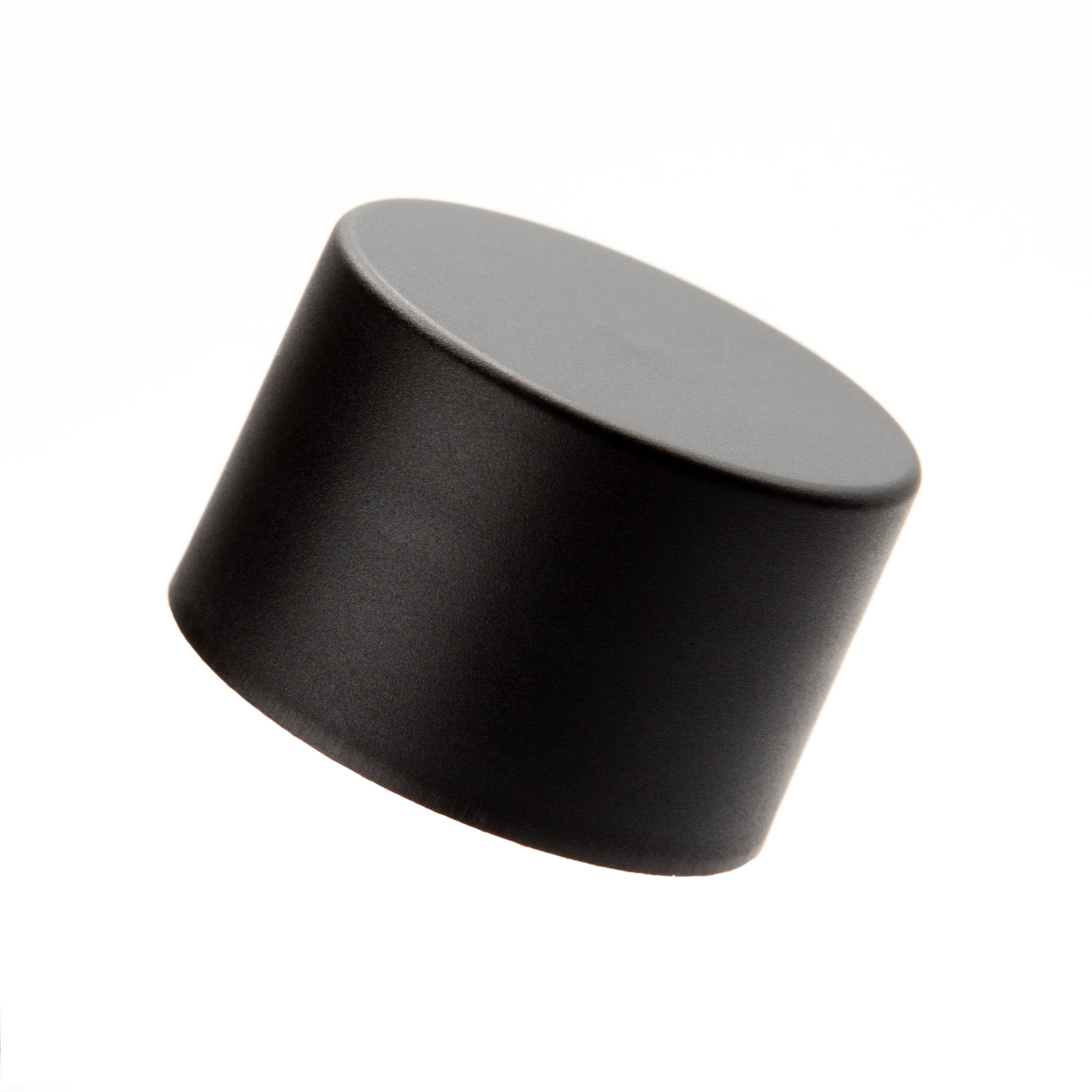 Grand Puff™ 20/400 Child-Resistant Cap with Pressure Seal Single Unit (Less Than Box Qty) / Matte / Black