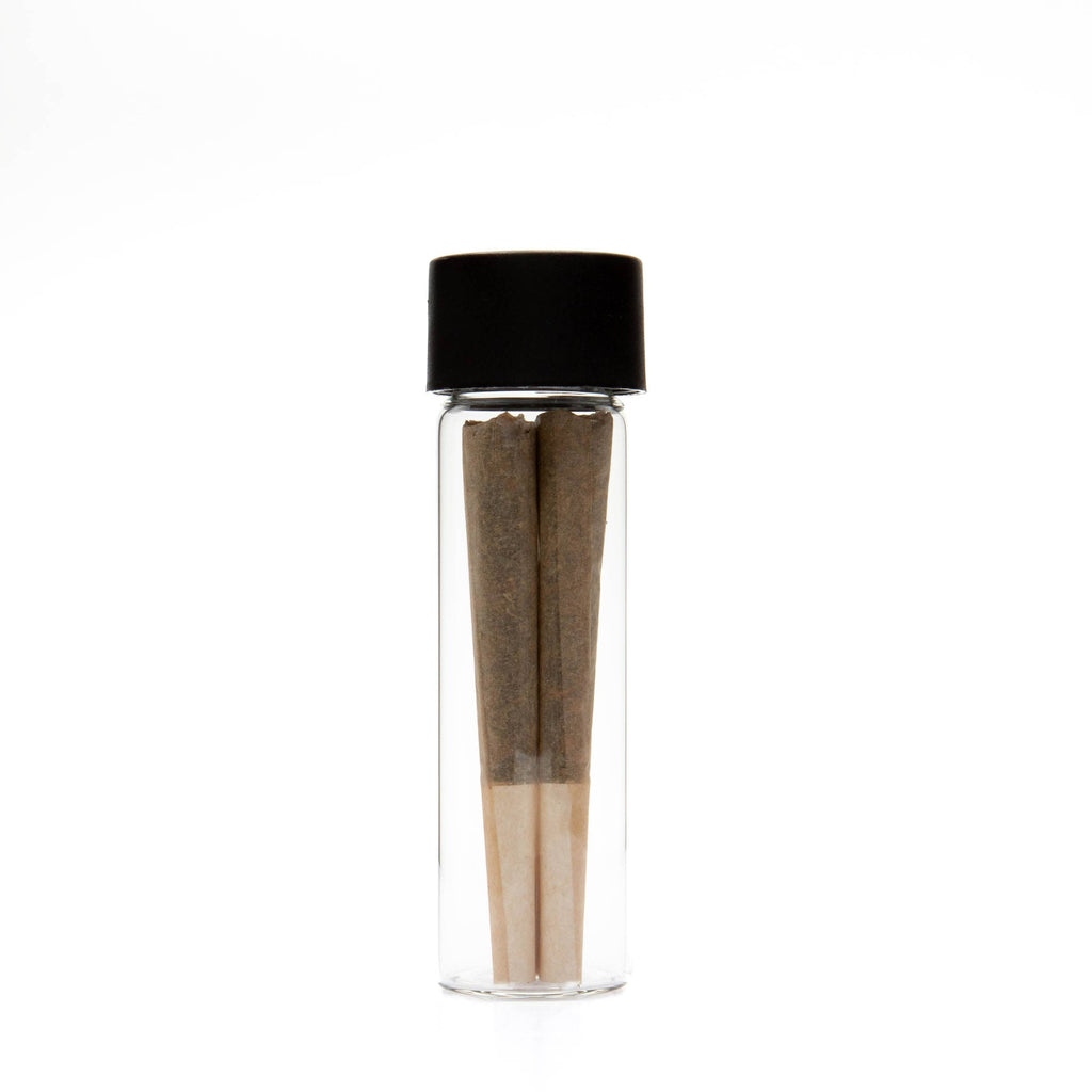 Grand Puff™ 95mm Glass Pre-Roll Tube with Matching Cap