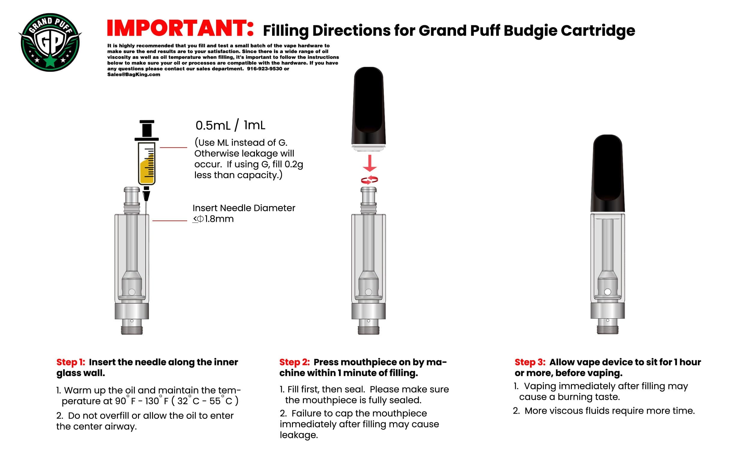 Vape Cartridge - High-Quality Hardware & Packaging Bag King Vape Cartridge - High-Quality Hardware & Packaging Bag King