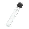 Grand Puff Glass Child-Resistant Pre-Roll Tube | 115 mm With Black Cap / Box of 400 (Bulk Discount Pricing)