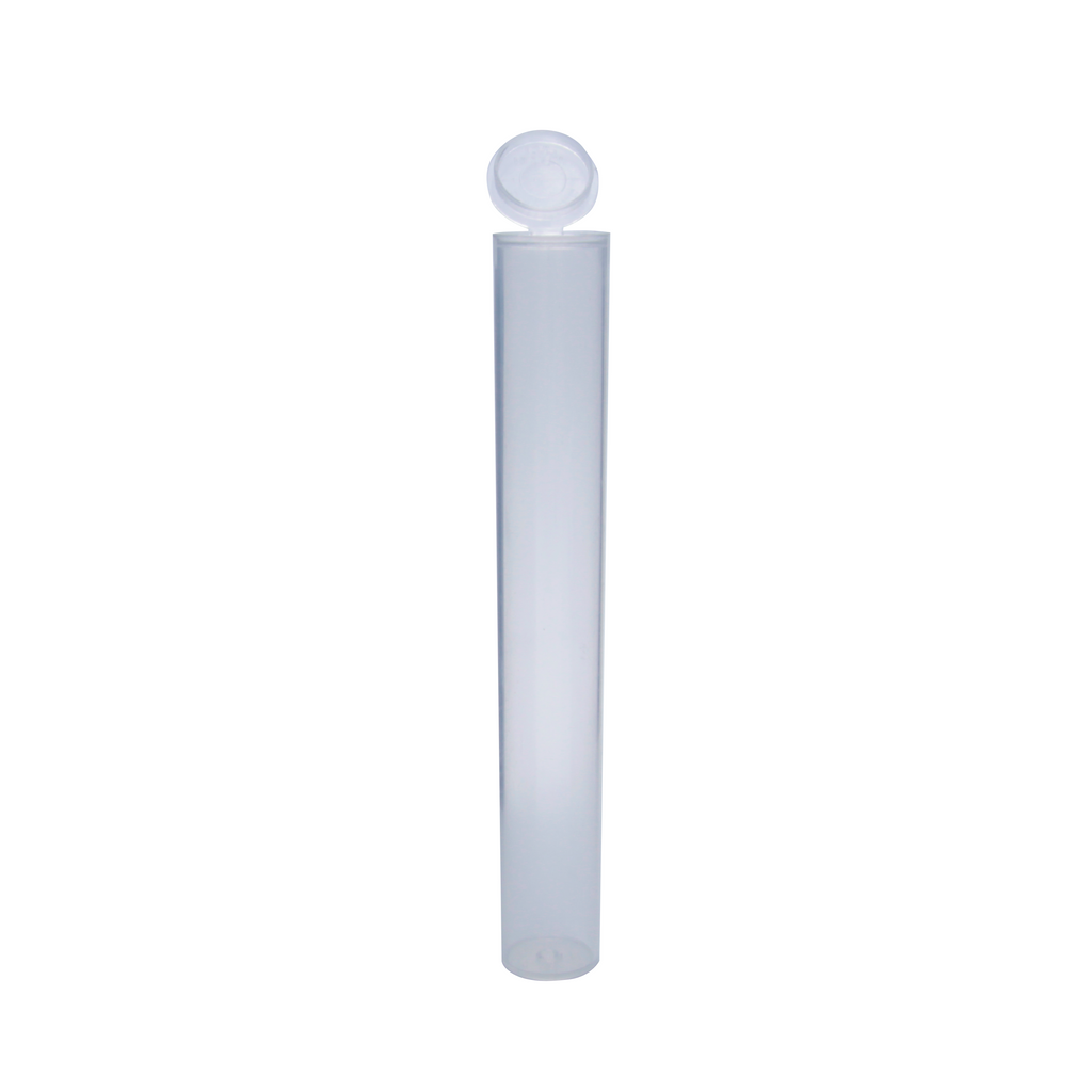 Grand Puff Squeeze Pop Top Plastic Tube | 128 mm Clear / Single Unit