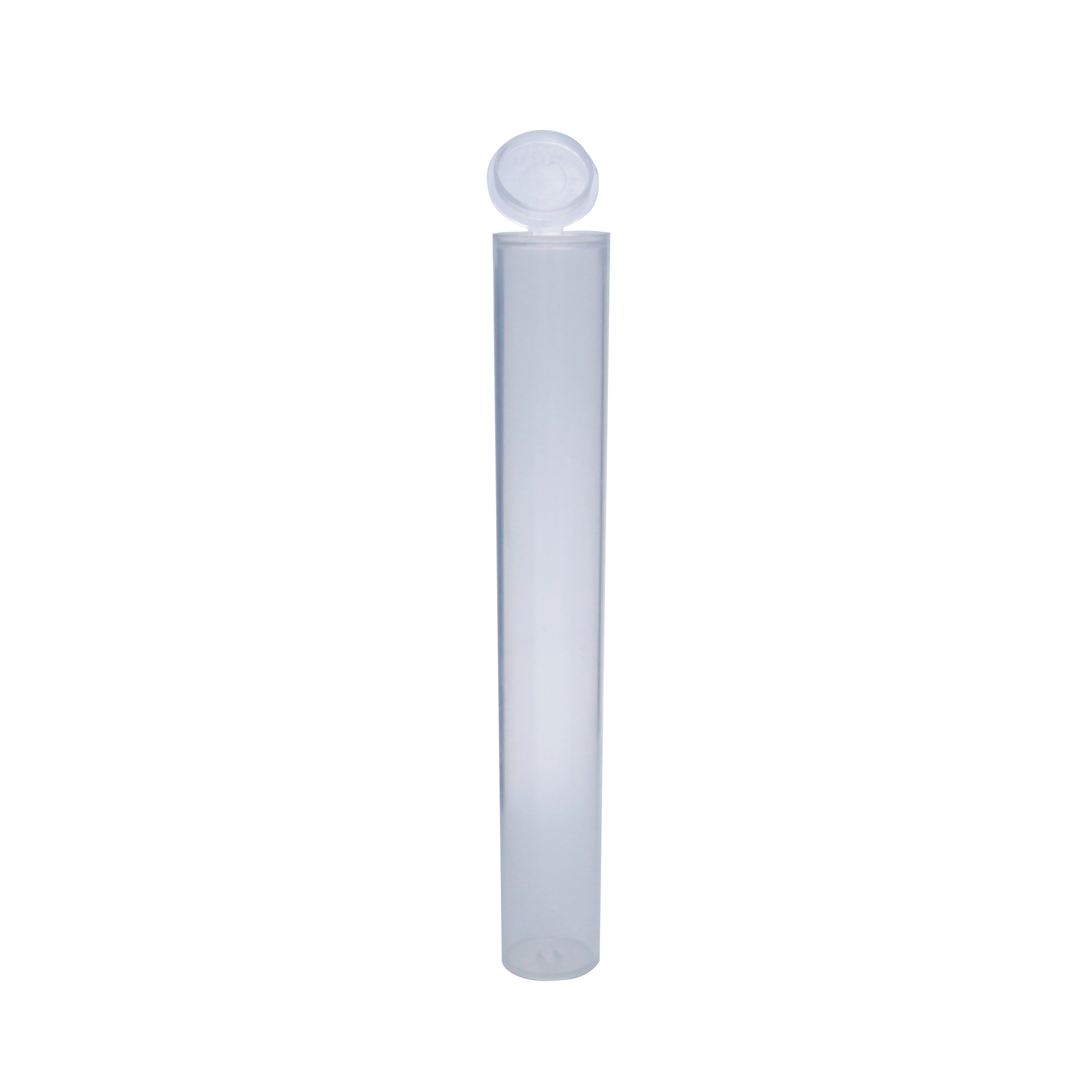 Grand Puff Squeeze Pop Top Plastic Tube | 128 mm Clear / Single Unit