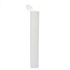 Grand Puff Squeeze Pop Top Plastic Tube Single Unit (Less Than Box Qty) / White