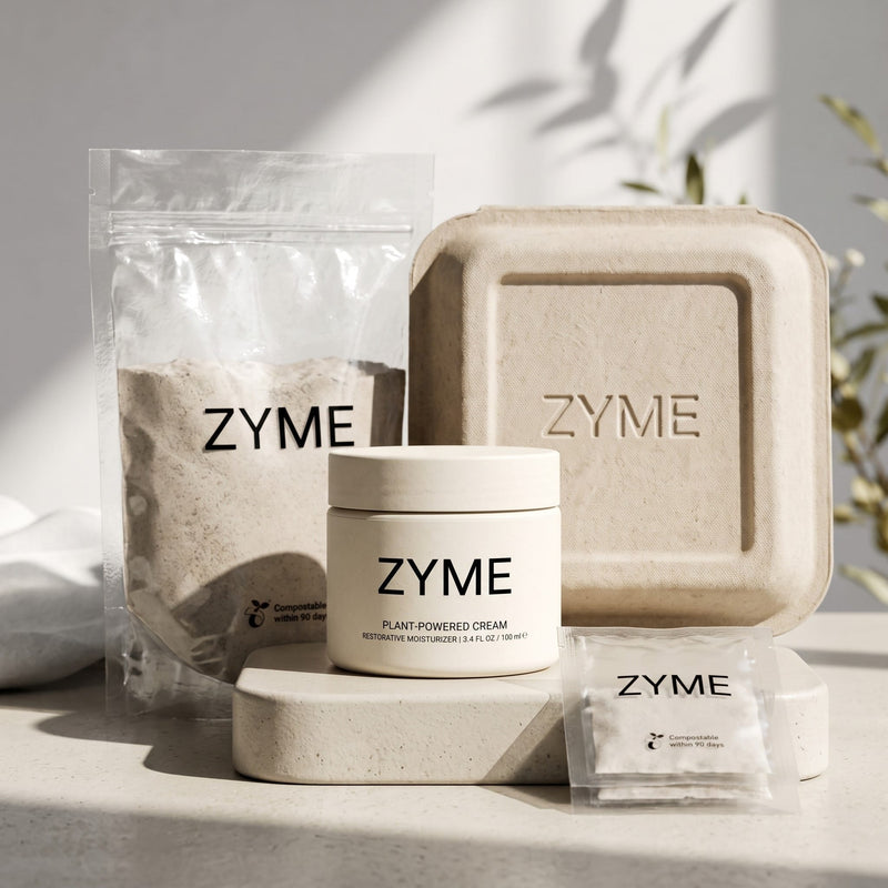 Biodegradable zero-waste cellulose films and organic container liners that break down naturally within 90 days.