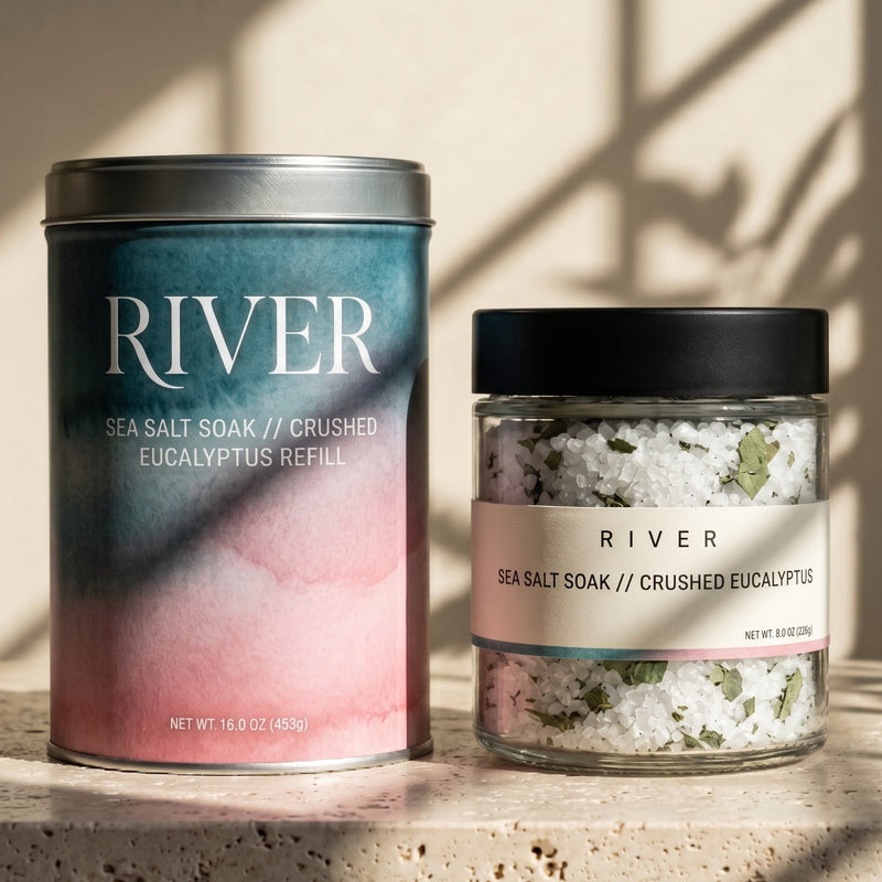 Reusable Tin & Glass Canisters