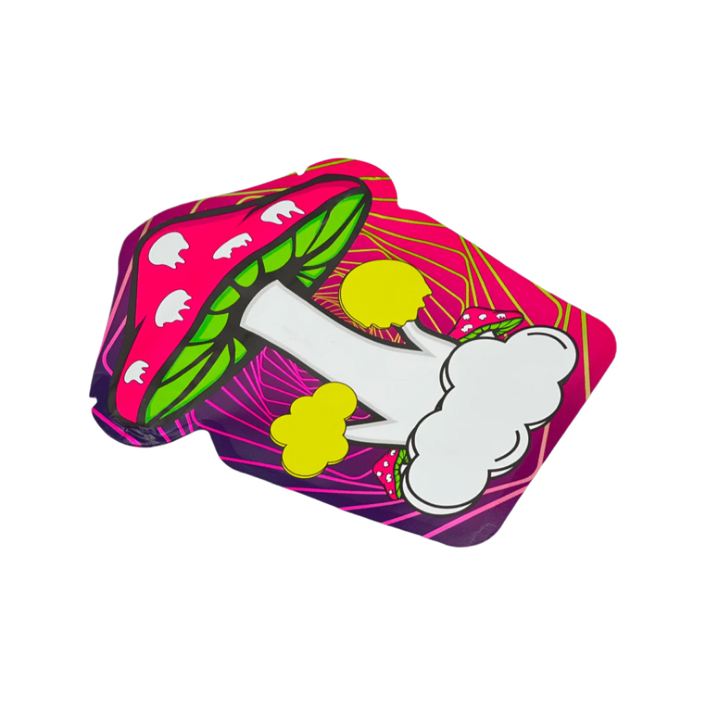 Mushroom Shaped Custom Mylar Bag ( Fits up to 1/4th oz. )