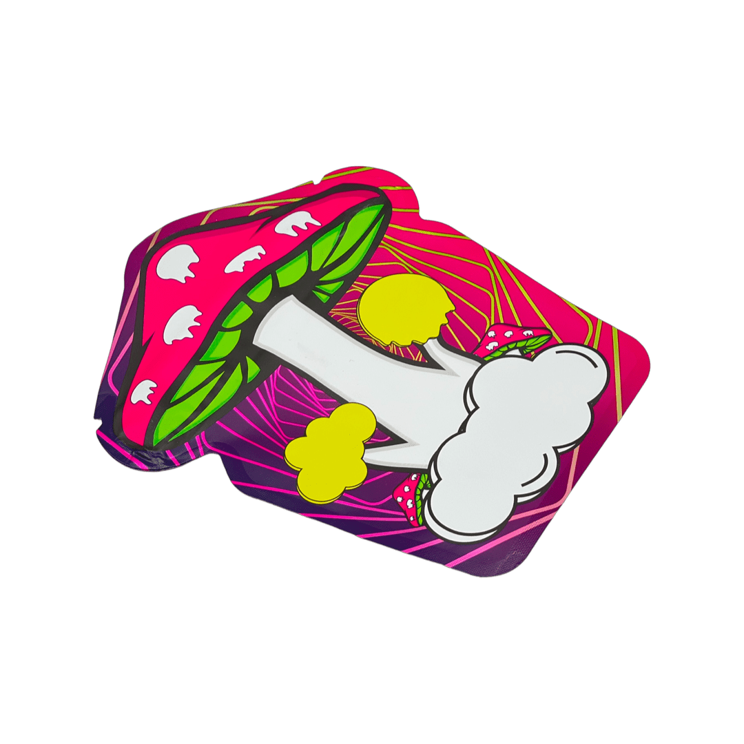 Mushroom Shaped Custom Mylar Bag ( Fits up to 1/4th oz. )
