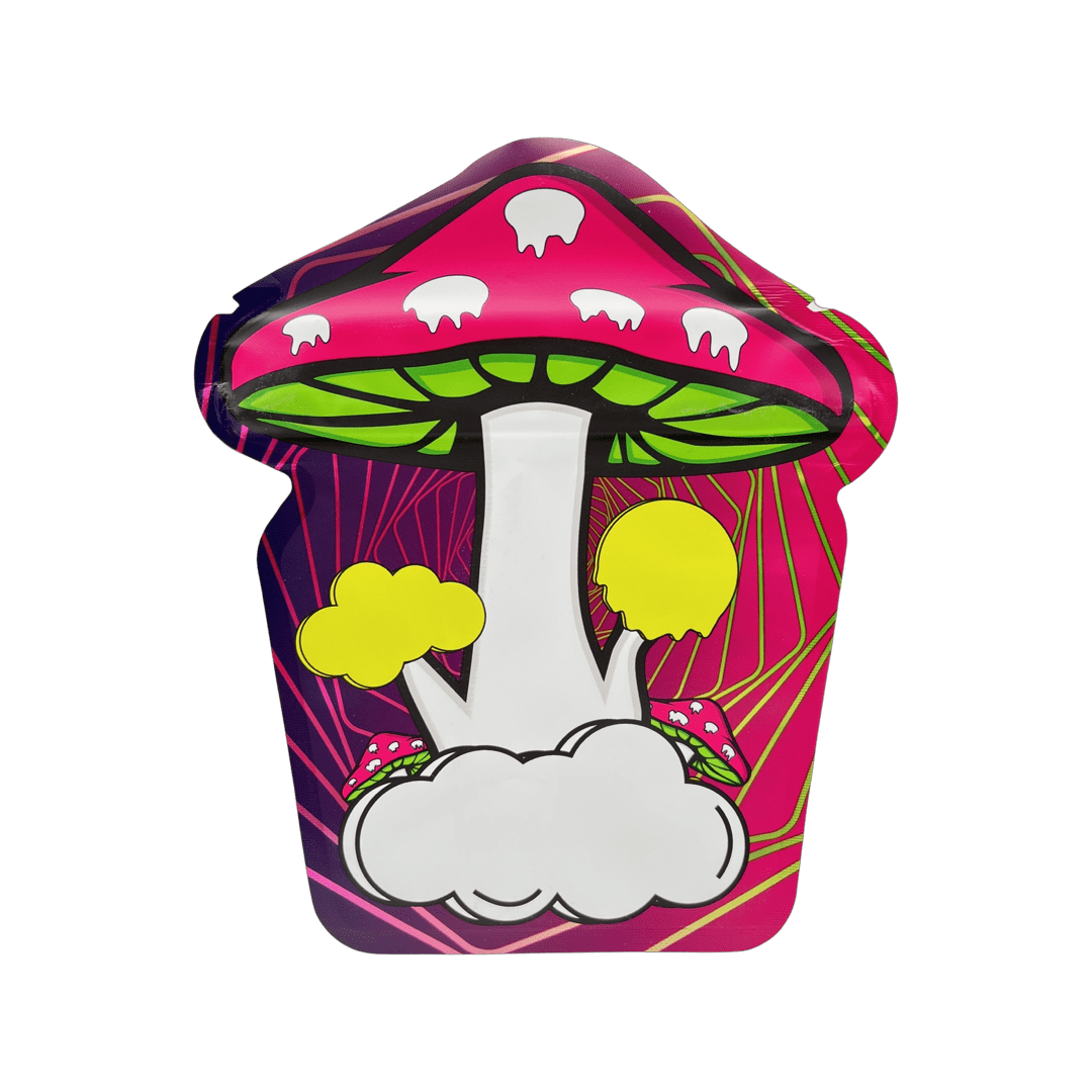 Mushroom Shaped Custom Mylar Bag ( Fits up to 1/4th oz. )