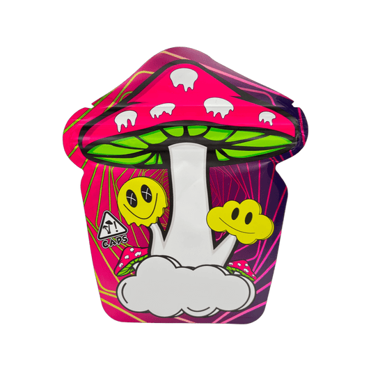 Mushroom Shaped Custom Mylar Bag ( Fits up to 1/4th oz. )